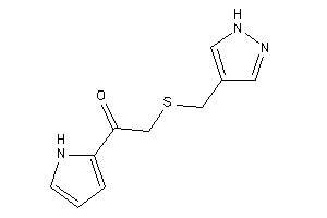 2-(1H-pyrazol-4-ylmethylthio)-1-(1H-pyrrol-2-yl)ethanone