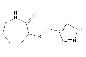 3-(1H-pyrazol-4-ylmethylthio)azepan-2-one