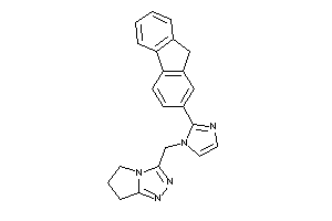 3-[[2-(9H-fluoren-2-yl)imidazol-1-yl]methyl]-6,7-dihydro-5H-pyrrolo[2,1-c][1,2,4]triazole