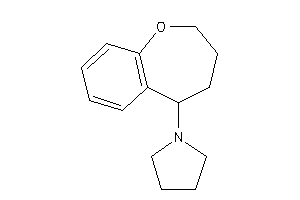 1-(2,3,4,5-tetrahydro-1-benzoxepin-5-yl)pyrrolidine