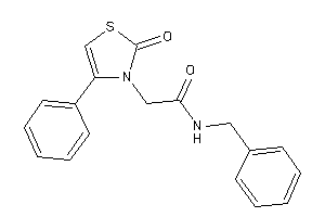 N-benzyl-2-(2-keto-4-phenyl-4-thiazolin-3-yl)acetamide