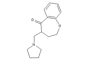 4-(pyrrolidinomethyl)-3,4-dihydro-2H-1-benzoxepin-5-one