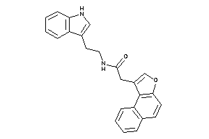 2-benzo[e]benzofuran-1-yl-N-[2-(1H-indol-3-yl)ethyl]acetamide