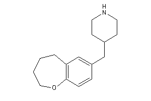 4-(2,3,4,5-tetrahydro-1-benzoxepin-7-ylmethyl)piperidine