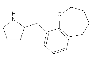 2-(2,3,4,5-tetrahydro-1-benzoxepin-9-ylmethyl)pyrrolidine