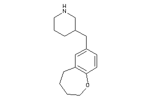 3-(2,3,4,5-tetrahydro-1-benzoxepin-7-ylmethyl)piperidine