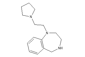 1-(2-pyrrolidinoethyl)-2,3,4,5-tetrahydro-1,4-benzodiazepine