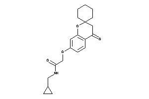 N-(cyclopropylmethyl)-2-(4-ketospiro[chroman-2,1'-cyclohexane]-7-yl)oxy-acetamide