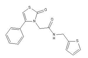 2-(2-keto-4-phenyl-4-thiazolin-3-yl)-N-(2-thenyl)acetamide