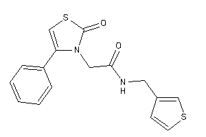 2-(2-keto-4-phenyl-4-thiazolin-3-yl)-N-(3-thenyl)acetamide