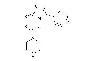 3-(2-keto-2-piperazino-ethyl)-4-phenyl-4-thiazolin-2-one