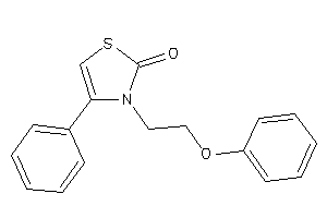 3-(2-phenoxyethyl)-4-phenyl-4-thiazolin-2-one