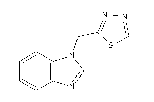 2-(benzimidazol-1-ylmethyl)-1,3,4-thiadiazole