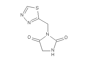 Image of 3-(1,3,4-thiadiazol-2-ylmethyl)hydantoin