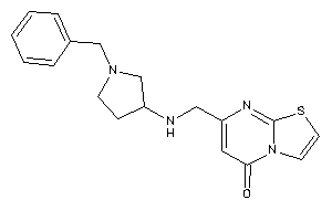 7-[[(1-benzylpyrrolidin-3-yl)amino]methyl]thiazolo[3,2-a]pyrimidin-5-one