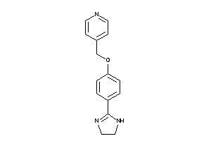 4-[[4-(2-imidazolin-2-yl)phenoxy]methyl]pyridine