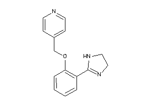 4-[[2-(2-imidazolin-2-yl)phenoxy]methyl]pyridine