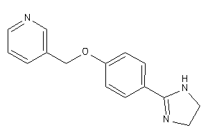 3-[[4-(2-imidazolin-2-yl)phenoxy]methyl]pyridine