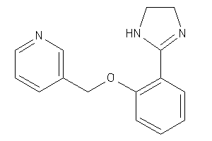 3-[[2-(2-imidazolin-2-yl)phenoxy]methyl]pyridine