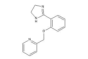 2-[[2-(2-imidazolin-2-yl)phenoxy]methyl]pyridine