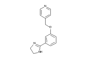 4-[[3-(2-imidazolin-2-yl)phenoxy]methyl]pyridine