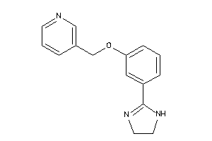 3-[[3-(2-imidazolin-2-yl)phenoxy]methyl]pyridine