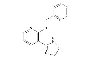 3-(2-imidazolin-2-yl)-2-(2-pyridylmethoxy)pyridine