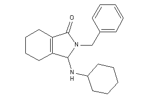 2-benzyl-3-(cyclohexylamino)-4,5,6,7-tetrahydro-3H-isoindol-1-one