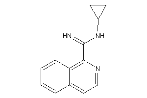 N-cyclopropylisoquinoline-1-carboxamidine