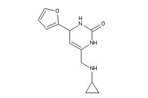 Image of 6-[(cyclopropylamino)methyl]-4-(2-furyl)-3,4-dihydro-1H-pyrimidin-2-one