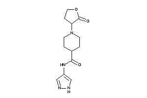 1-(2-ketotetrahydrofuran-3-yl)-N-(1H-pyrazol-4-yl)isonipecotamide