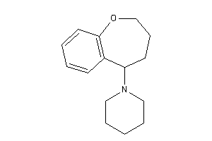 1-(2,3,4,5-tetrahydro-1-benzoxepin-5-yl)piperidine