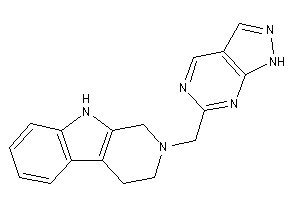 2-(1H-pyrazolo[3,4-d]pyrimidin-6-ylmethyl)-1,3,4,9-tetrahydro-$b-carboline