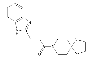 Image of 3-(1H-benzimidazol-2-yl)-1-(1-oxa-8-azaspiro[4.5]decan-8-yl)propan-1-one