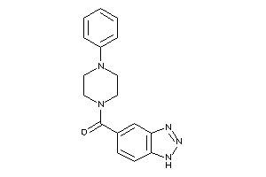 1H-benzotriazol-5-yl-(4-phenylpiperazino)methanone