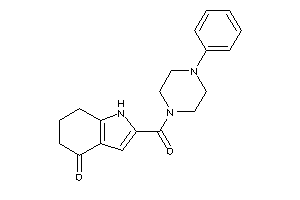 2-(4-phenylpiperazine-1-carbonyl)-1,5,6,7-tetrahydroindol-4-one