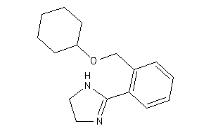 2-[2-(cyclohexoxymethyl)phenyl]-2-imidazoline