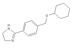 2-[4-(cyclohexoxymethyl)phenyl]-2-imidazoline