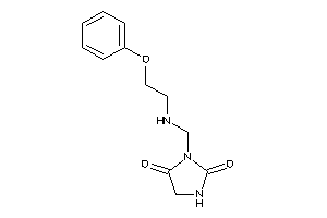 Image of 3-[(2-phenoxyethylamino)methyl]hydantoin