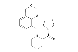 [1-(4H-1,3-benzodioxin-8-ylmethyl)-2-piperidyl]-pyrrolidino-methanone