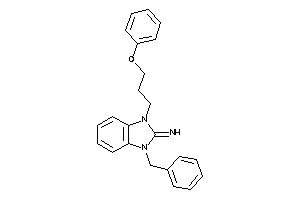 [1-benzyl-3-(3-phenoxypropyl)benzimidazol-2-ylidene]amine