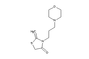 2-methylene-3-(3-morpholinopropyl)thiazolidin-4-one