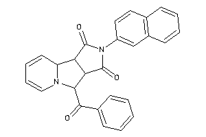 4-benzoyl-2-(2-naphthyl)-3a,4,9a,9b-tetrahydropyrrolo[3,4-a]indolizine-1,3-quinone