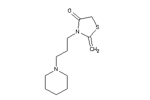 2-methylene-3-(3-piperidinopropyl)thiazolidin-4-one