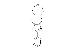 5-phenyl-2-(1,4-thiazepan-4-ylmethyl)-4H-1,2,4-triazole-3-thione