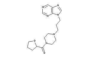 [4-(3-purin-9-ylpropyl)piperazino]-(tetrahydrofuryl)methanone