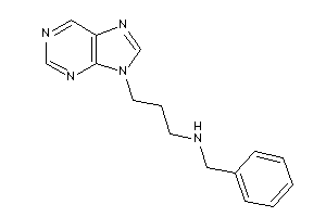 Benzyl(3-purin-9-ylpropyl)amine