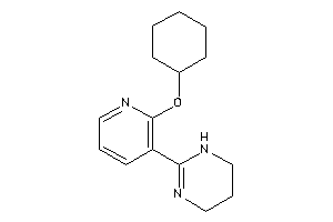 2-[2-(cyclohexoxy)-3-pyridyl]-1,4,5,6-tetrahydropyrimidine