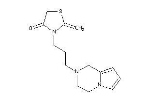 3-[3-(3,4-dihydro-1H-pyrrolo[1,2-a]pyrazin-2-yl)propyl]-2-methylene-thiazolidin-4-one