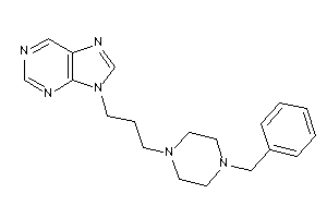 9-[3-(4-benzylpiperazino)propyl]purine